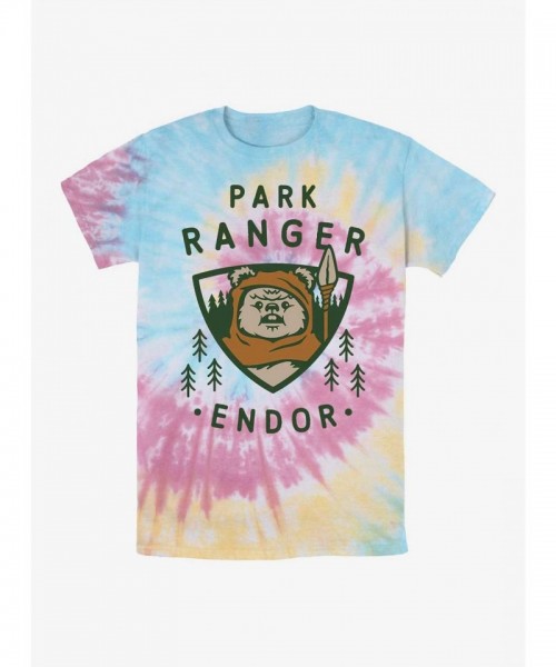 Star Wars Tie Dye T-Shirt for Ewok Park Rangers - Multi