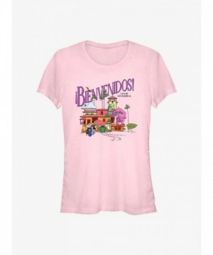 Disney Encanto Casa T-Shirt for Girls - Soft Pink