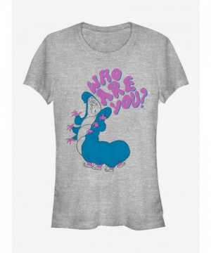 Disney's Alice in Wonderland Grey T-Shirt for Girls - Who Are You?