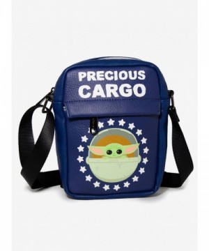 Star Wars Mandalorian Child Vegan Leather Crossbody Bag for Women
