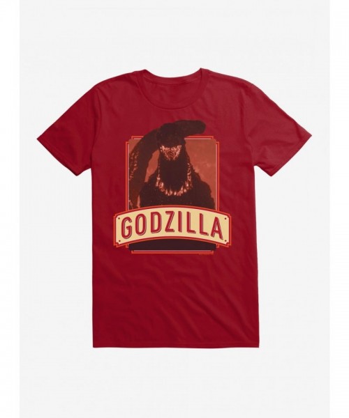 Godzilla Rawr Lightweight Cotton T-Shirt for Men