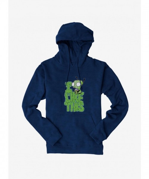 Invader Zim Hoodie - Men's Unisex Heavyweight Fleece