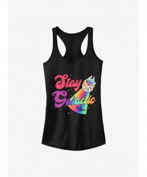 Star Wars Universe Love Junior Girls Tank Top - Black