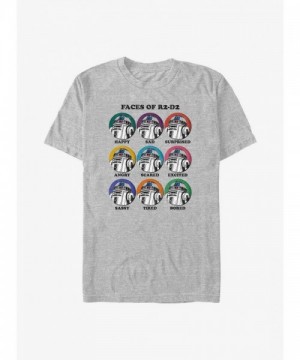 Star Wars R2-D2 Grey Unisex T-Shirt