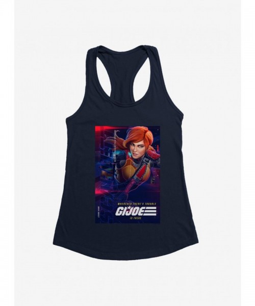 G.I. Joe Scarlett Girls Tank Top Info Card