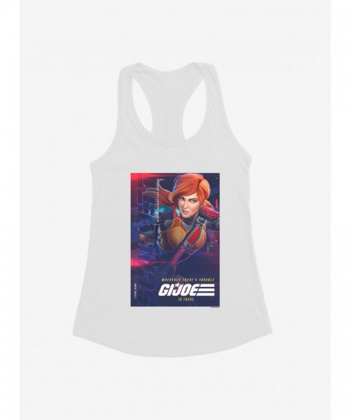 G.I. Joe Scarlett Girls Tank Top Info Card