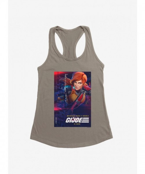 G.I. Joe Scarlett Girls Tank Top Info Card