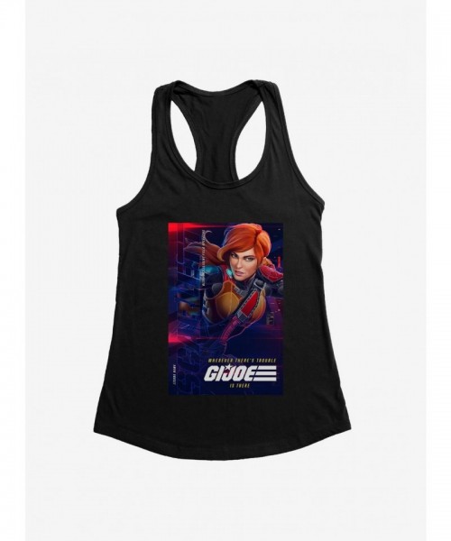 G.I. Joe Scarlett Girls Tank Top Info Card