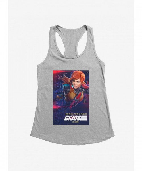 G.I. Joe Scarlett Girls Tank Top Info Card