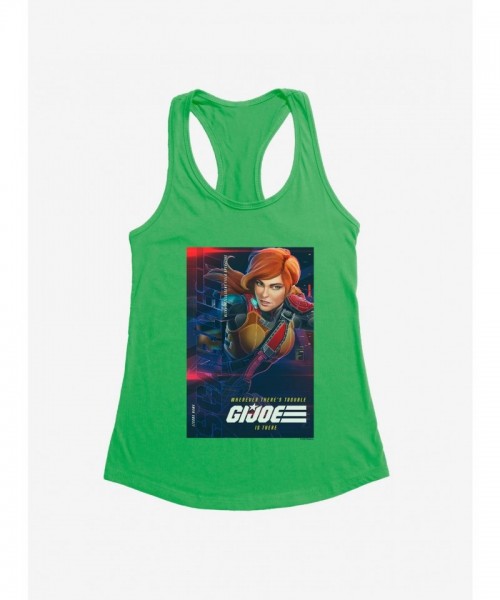 G.I. Joe Scarlett Girls Tank Top Info Card