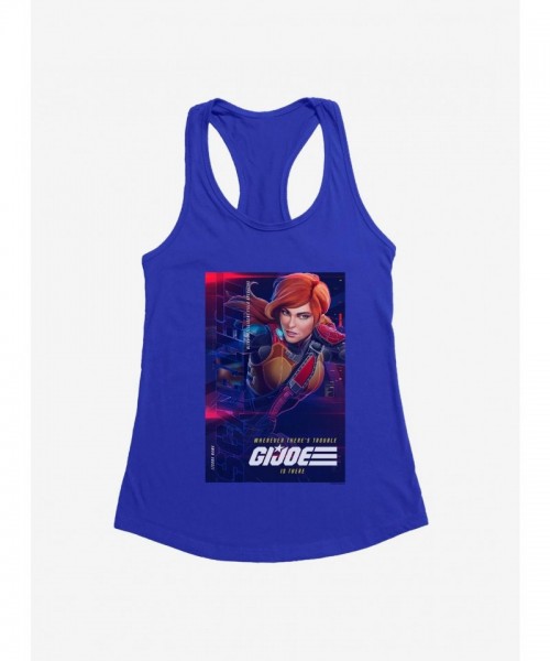 G.I. Joe Scarlett Girls Tank Top Info Card