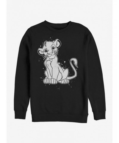 Disney The Lion King Simba Splatter Sweatshirt $12.18 Sweatshirts