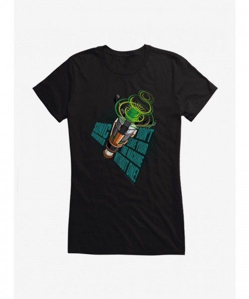 Doctor Who Sonic Screwdriver Lightweight Tee for Girls