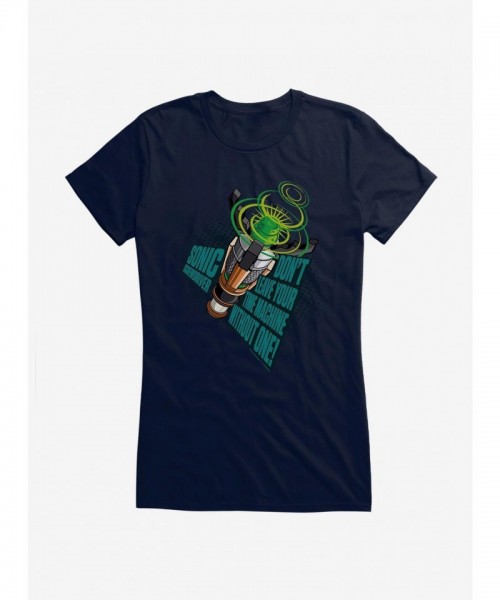 Doctor Who Sonic Screwdriver Lightweight Tee for Girls