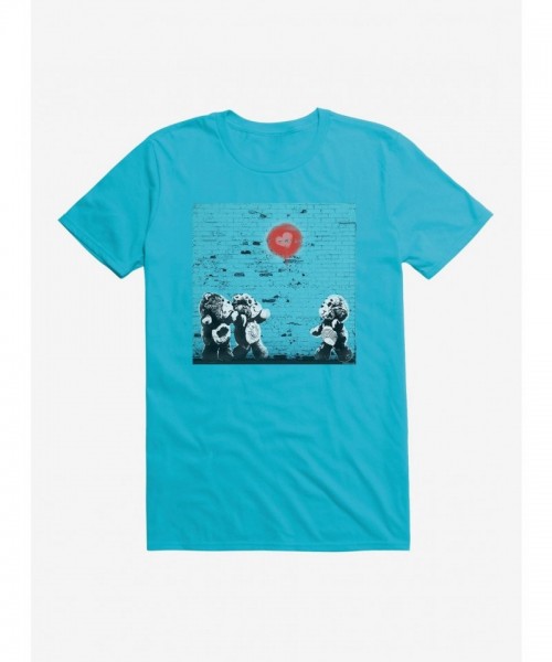 Care Bears Adorable Stuffed Wall Art Tee for Men