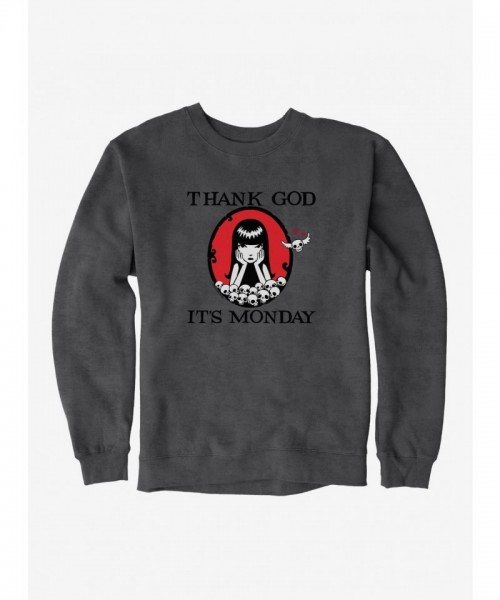 Emily Strange Thank God It's Monday Unisex Sweatshirt