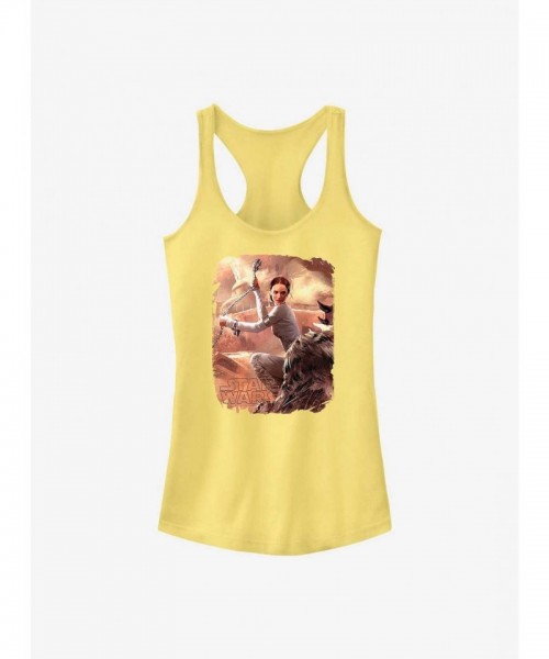 Star Wars Padme Armor Girls' Tank Top - Yellow