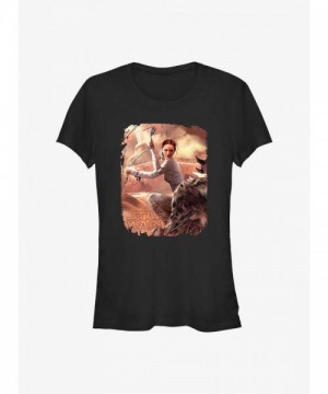 Star Wars Padme Defender T-Shirt for Girls - Black