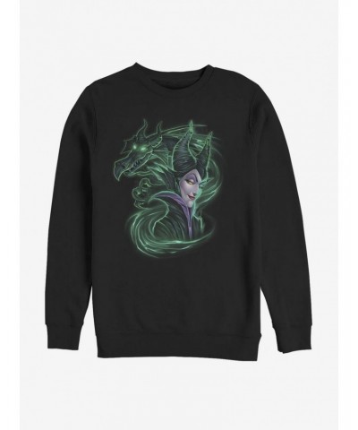 Disney Villains Maleficent Dark Magic Sweatshirt $18.45 Sweatshirts