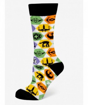 Star Wars Icon Honeycomb Crew Socks - Multicolor