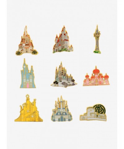 Disney Princess Castle Blind Box Enamel Pin $2.94 Pins