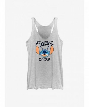 Dsny Cute Tiger Print Tank Top for Girls - White