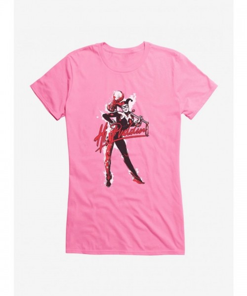 Batman Villains Hi Puddin' Junior T-Shirt by DC Comics