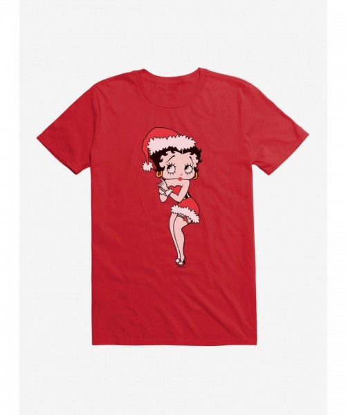 Betty Boop Christmas T-Shirt for Men