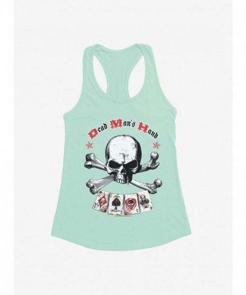 Alchemy England Girls Lightweight Dead Man's Hand Tank Top