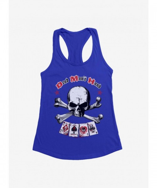 Alchemy England Girls Lightweight Dead Man's Hand Tank Top