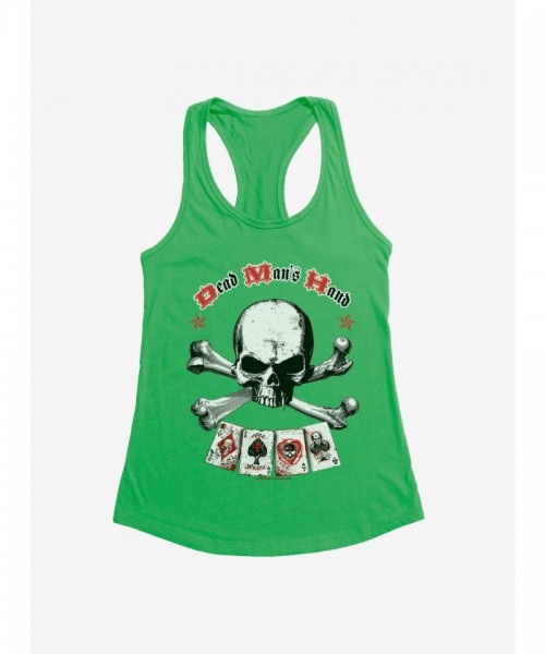 Alchemy England Girls Lightweight Dead Man's Hand Tank Top