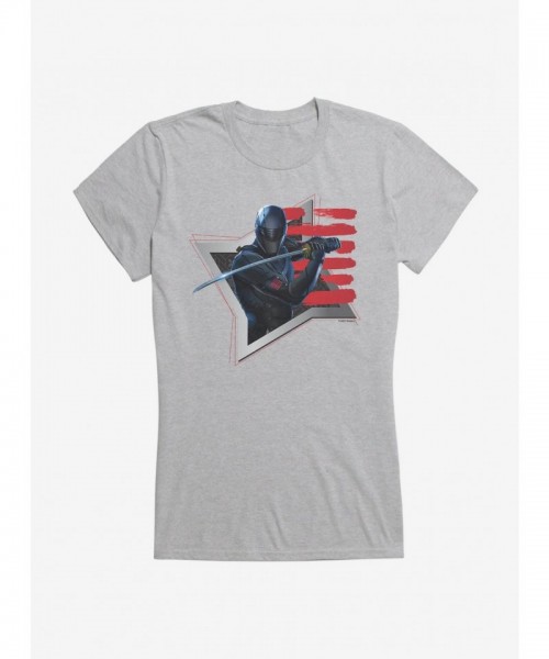 G.I. Joe Snake Eyes Shuriken Junior T-Shirt for Girls