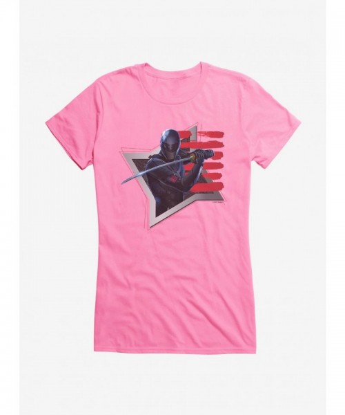 G.I. Joe Snake Eyes Shuriken Junior T-Shirt for Girls