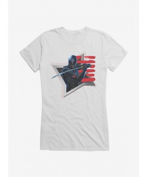 G.I. Joe Snake Eyes Shuriken Junior T-Shirt for Girls