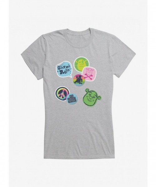 Shrek Slogan Girls T-Shirt in Lightweight Cotton