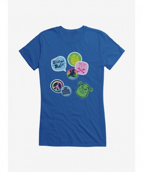 Shrek Slogan Girls T-Shirt in Lightweight Cotton