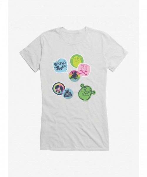 Shrek Slogan Girls T-Shirt in Lightweight Cotton