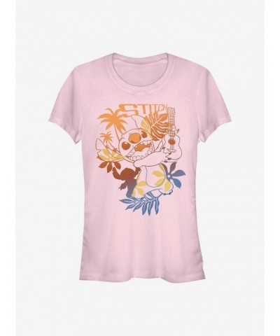Disney Lilo & Stitch Aloha Stitch Girls T-Shirt $8.47 T-Shirts
