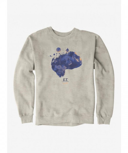 E.T. 40th Anniversary Artwork Unisex Sweatshirt