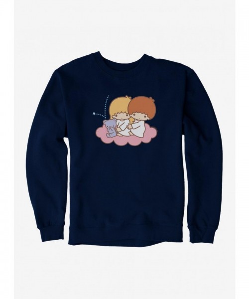 Little Twin Stars Unisex Cloud Rugged Sweatshirt