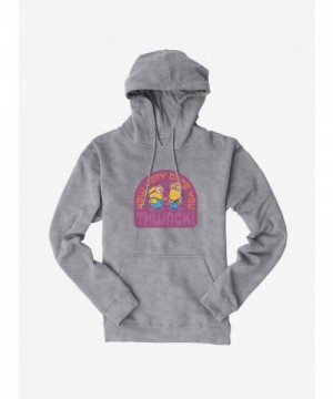 Minions How Dare You Vintage Hoodie - Grey Unisex