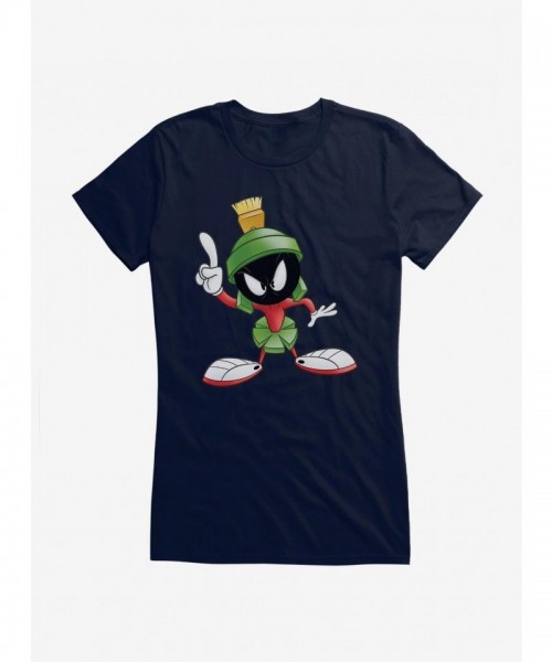 Looney Tunes Marvin The Martian Girls Junior T-Shirt