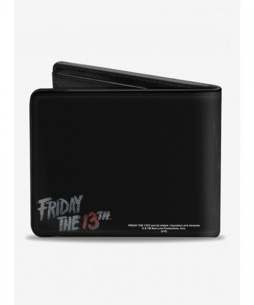 Friday The 13th Jason Mask Premium Bi-Fold Wallet for Men