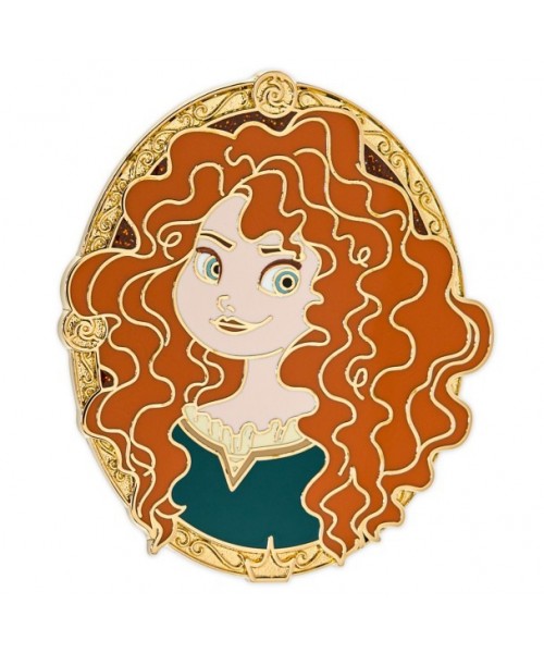 Merida Portrait Cloisonne Pin - Brave Inspired Disney Pin