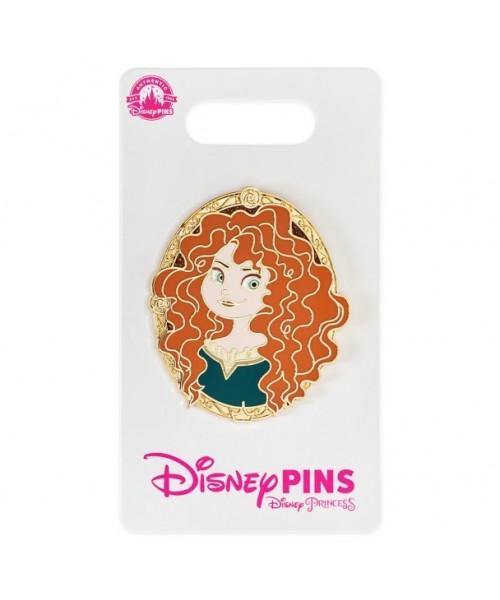 Merida Portrait Cloisonne Pin - Brave Inspired Disney Pin