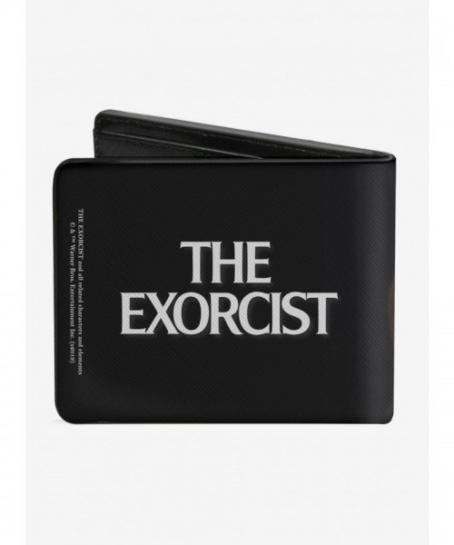 The Exorcist Regan Face Men's Premium Vegan Leather Wallet