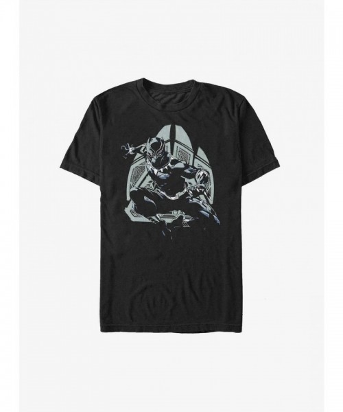 Marvel Black Panther Claw Print Unisex T-Shirt - Black