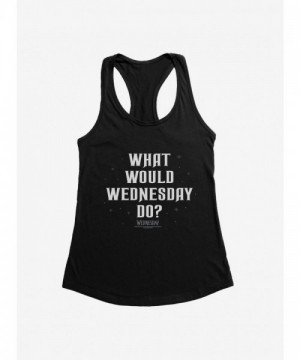 Wednesday Inspired Girls Tank Top - Junior Sizes, Black