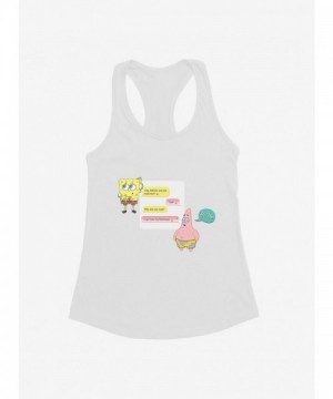 SpongeBob SquarePants Girls Tank Top - Can't See My Forehead
