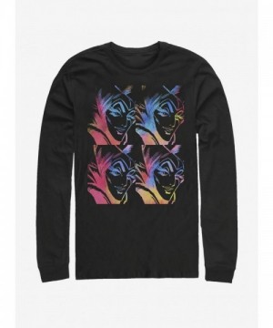 Disney Maleficent Pop Culture Long Sleeve T-Shirt for Men - Black
